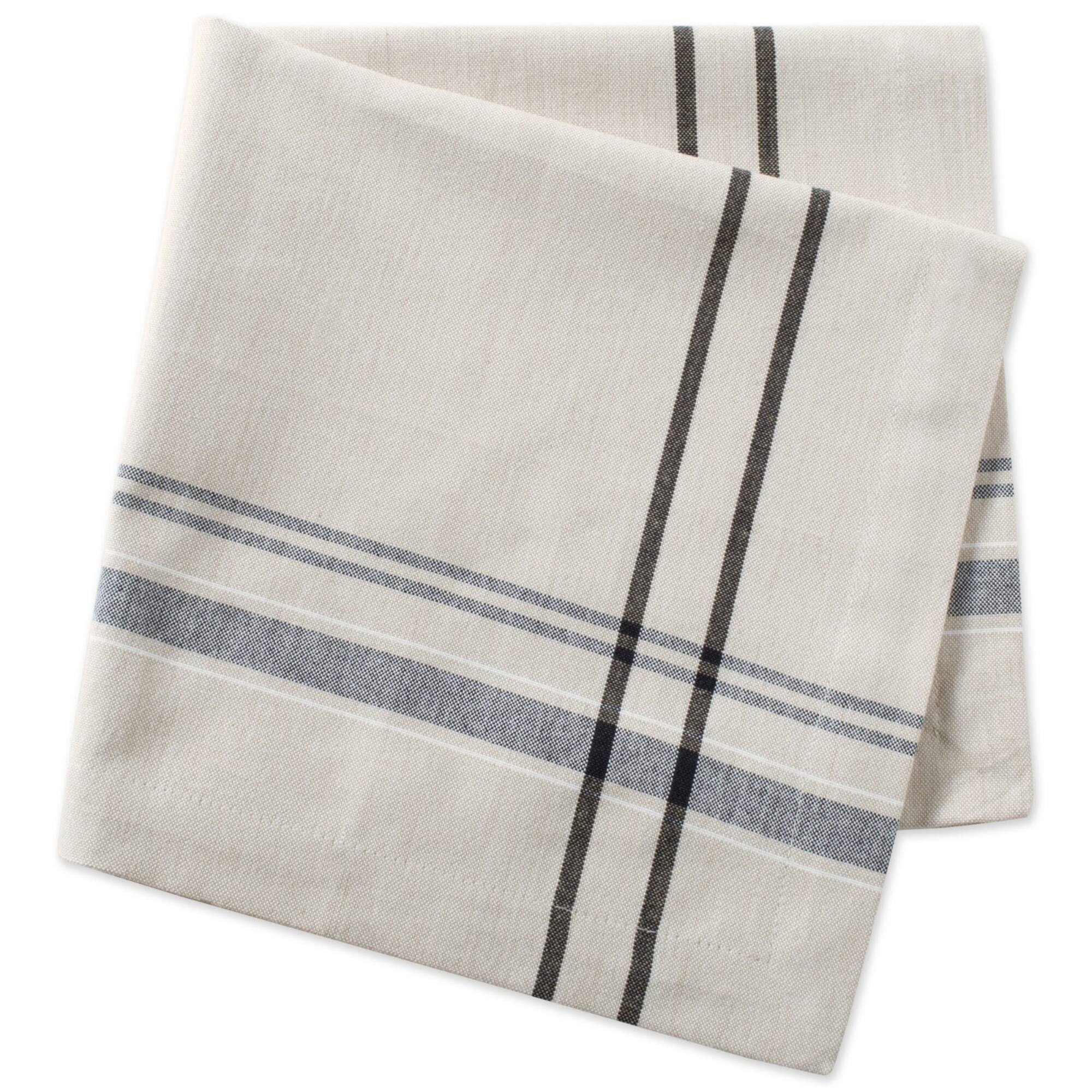 DII® French Stripe Cloth Dinner Napkins
